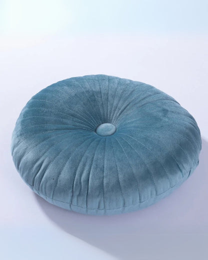 Stylish Round Pillow in Contemporary Style