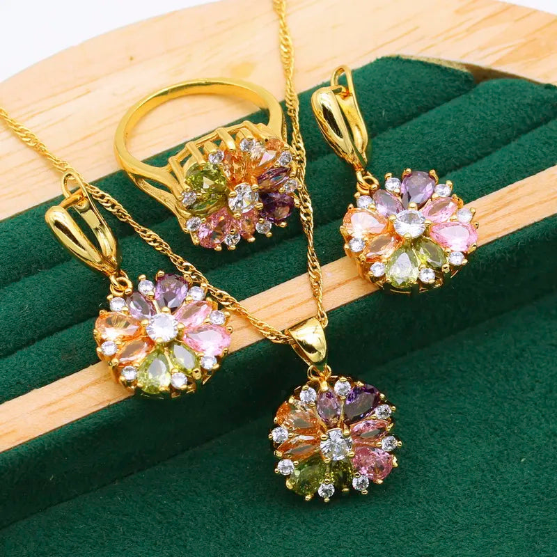 Beautiful Morning Sunrise Jewelry Set - Befez