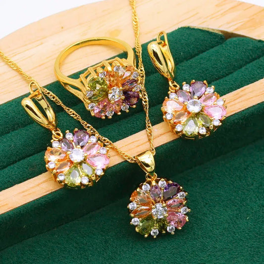 Beautiful Morning Sunrise Jewelry Set - Befez