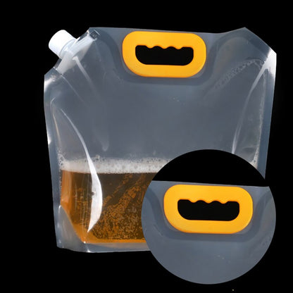 Clear Refillable Liquid Storage Pouch Bag