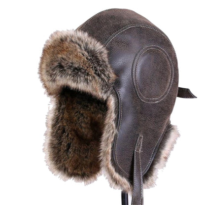 Soft Fleece Beanie - Warm Winter Hat with Earflaps - Befez