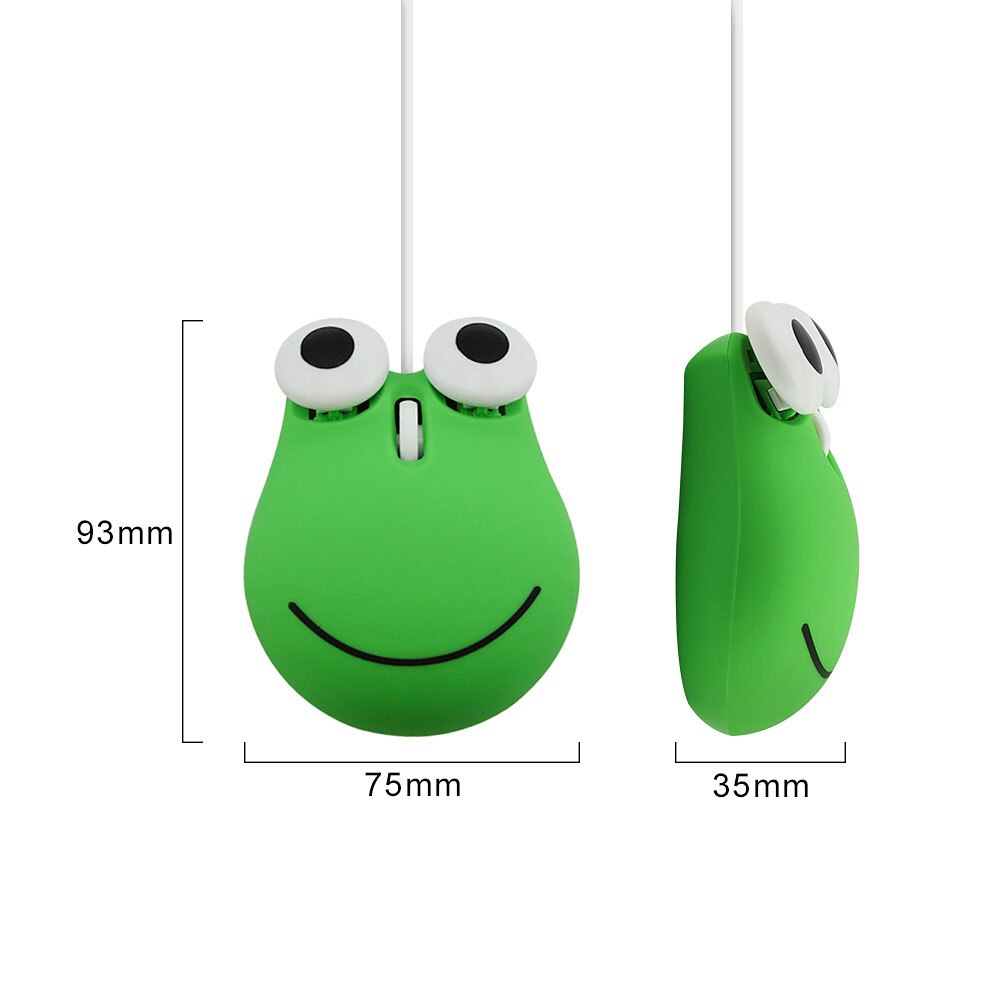 Funny Frog Cartoon Mouse