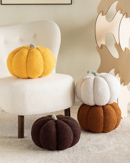 Soft Orange Fall Pillow