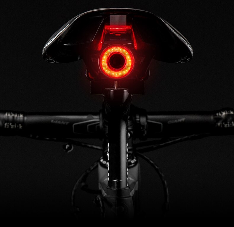 Smart Bike Rear LED Light with Auto Brake Sensor