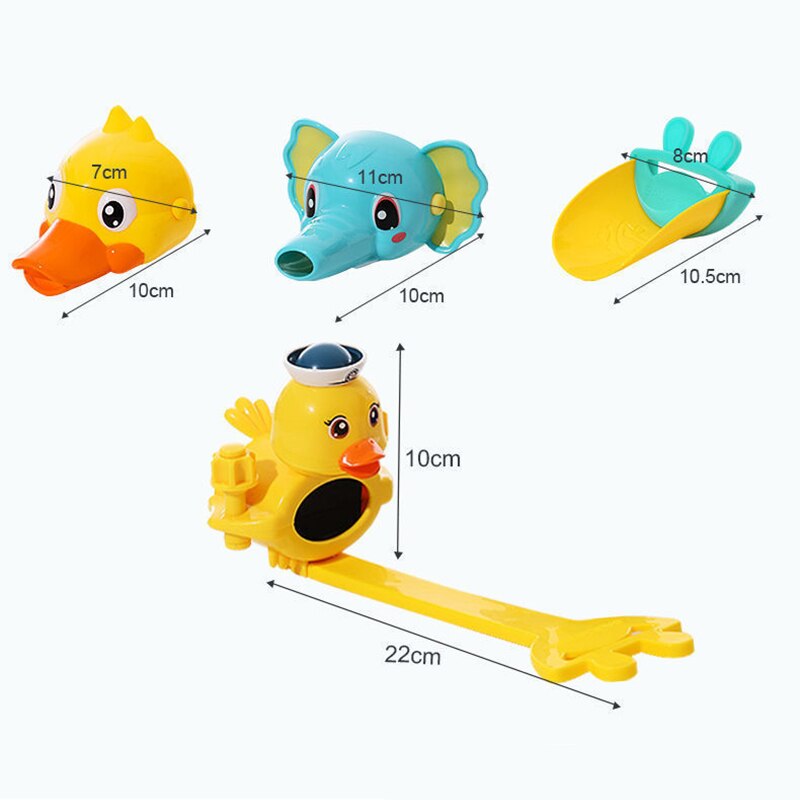 Colorful Fun Water Faucet Extender for Kids