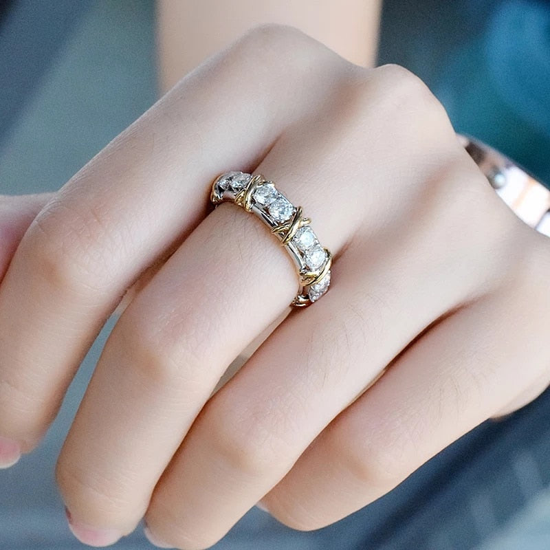 Unique Handcrafted Eternal Zircon Stone Ring - Befez