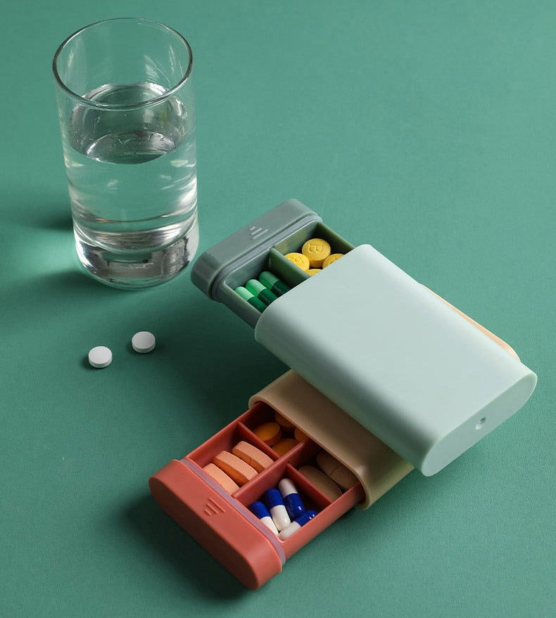 Small Portable Vitamin Storage Box