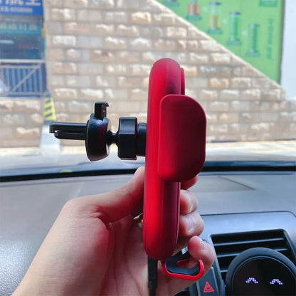 Compact Wireless Car Charger with Auto Sensor