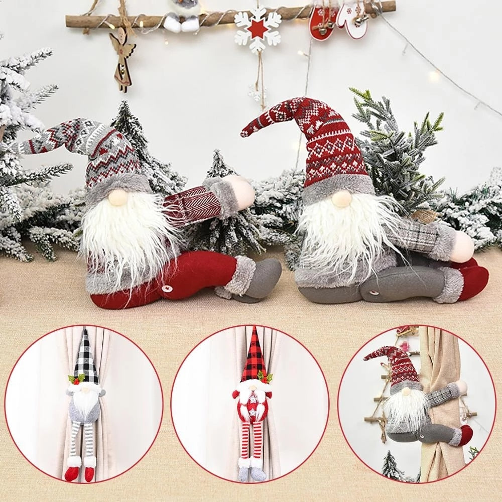 Festive Christmas Tree Curtain Hook