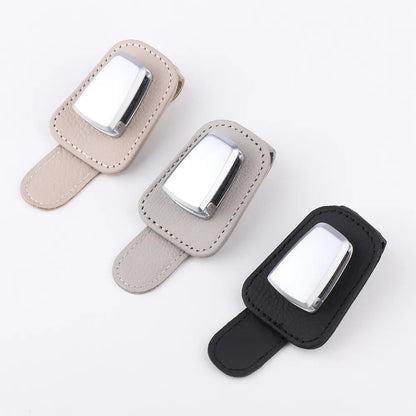 Universal Car Sunglasses Holder Clip Accessory