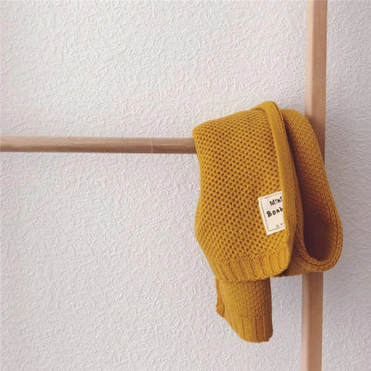 Cozy Childrens Knit Scarf – Warm Winter Accessory - Befez