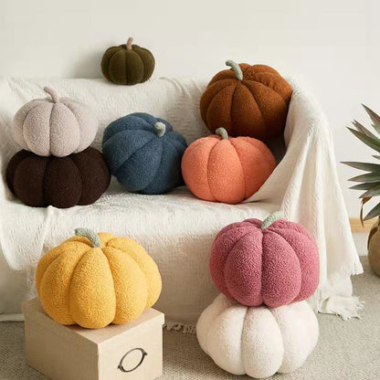 Soft Orange Fall Pillow