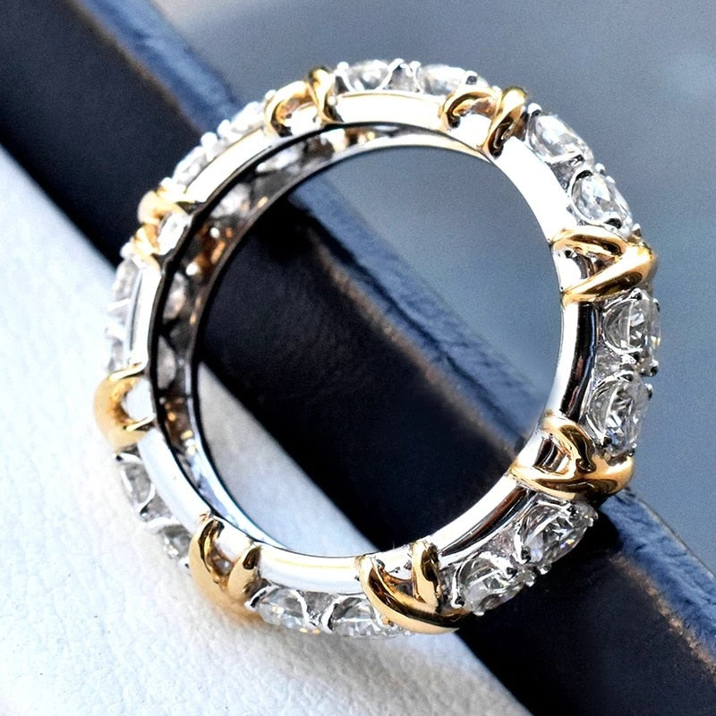 Unique Handcrafted Eternal Zircon Stone Ring