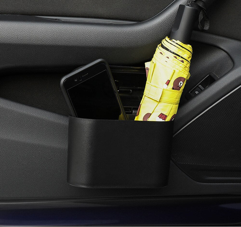 Compact Car Trash Bag Holder