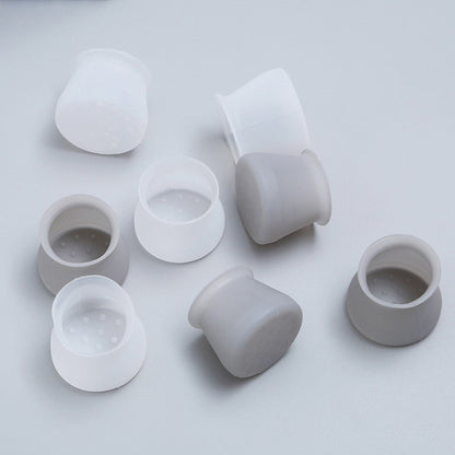 Non-Slip Soft Silicone Chair Leg Protectors Set