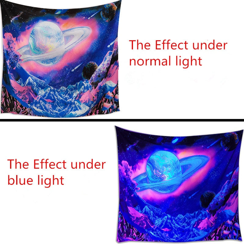 Vibrant Colorful Wall Hanging Tapestry