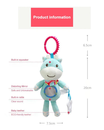 Cute Baby Music Plush Toy with Clip