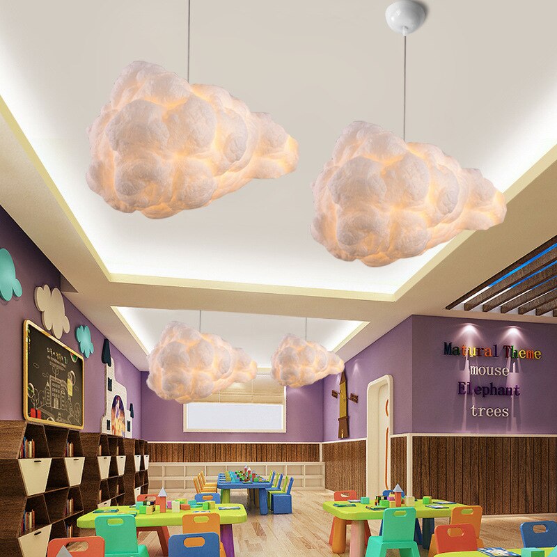 Unique Cloud Shaped Ceiling Lamp