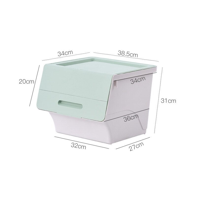 Collapsible Childrens Plastic Storage Container