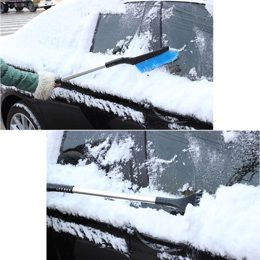 Heavy Duty Extendable Snow Brush Scraper