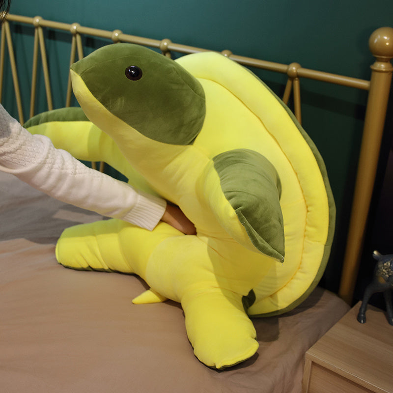 Cute Ocean Turtle Squishy Throw Pillow