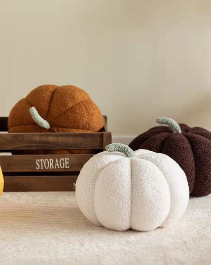 Soft Orange Fall Pillow