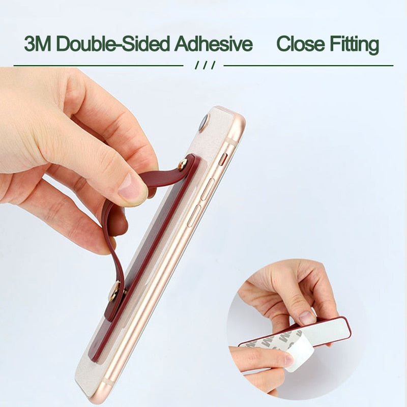 Adjustable Phone Wristband Stand Holder