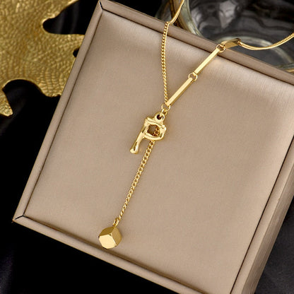 Personalized Initials Heart Necklace