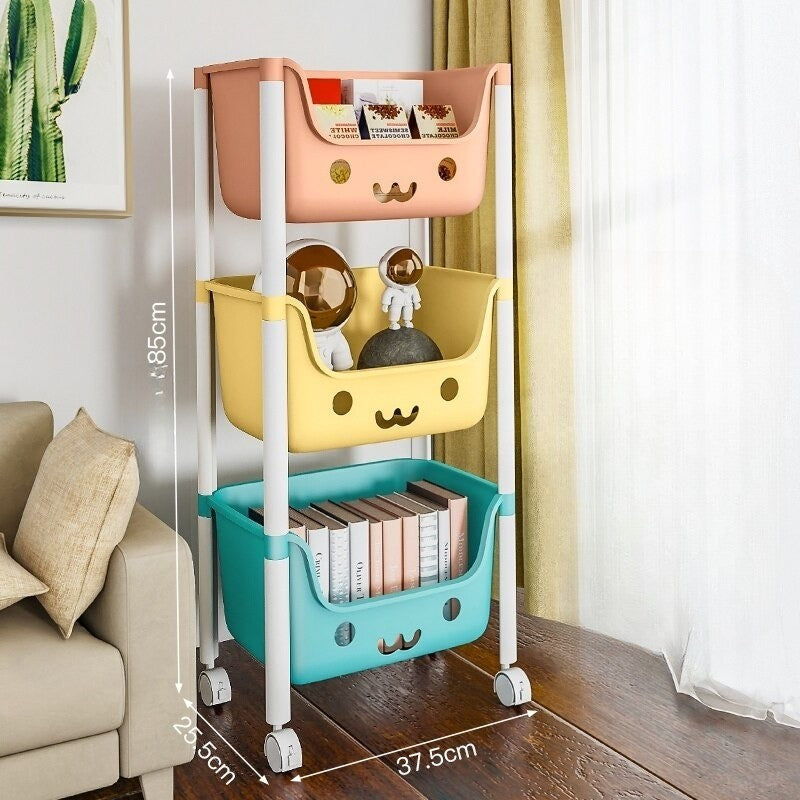 Space Saving Foldable Heavy Duty Shelving Unit Rack