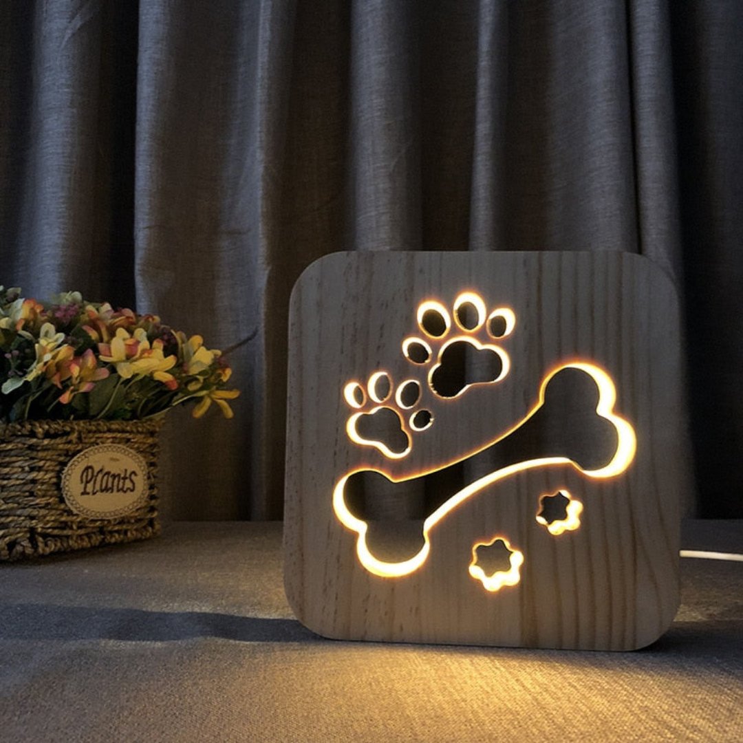 Stylish Wood Table Lamp for Cozy Ambiance - Befez