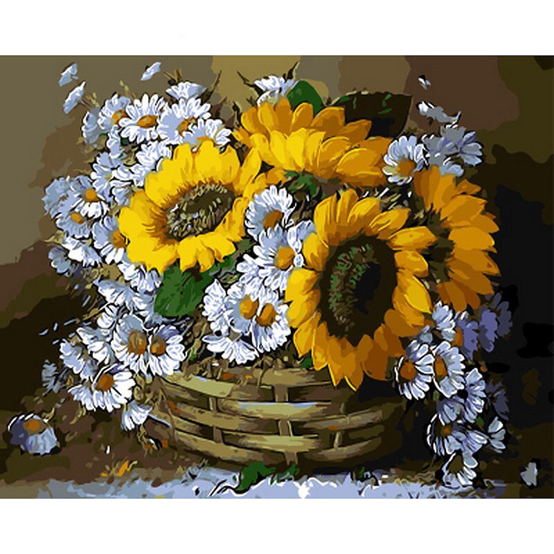 Colorful Floral Art Kit