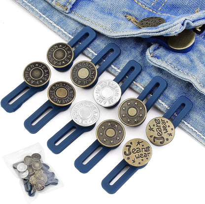 Comfortable Fit Adjustable Waist Button
