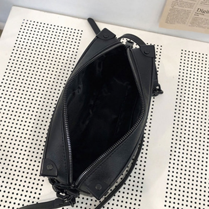 Versatile Cross Body Leather Shoulder Bag