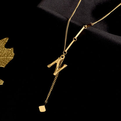 Personalized Initials Heart Necklace