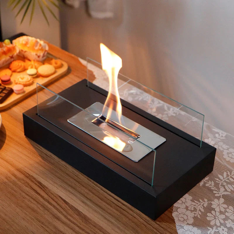 Realistic Flame Portable Tabletop Fire Pit