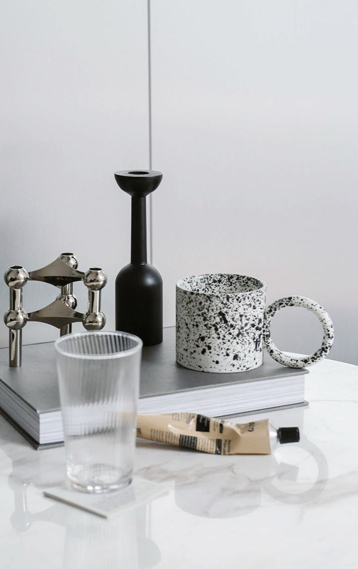 Simple White Ceramic Coffee Mug