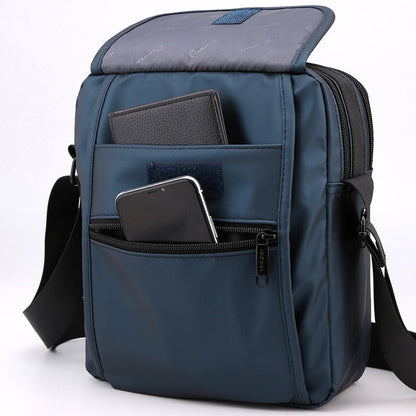 Practical Spacious Folding Crossbody Messenger Bag