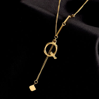 Personalized Initials Heart Necklace