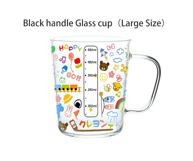 Colorful Measuring Glass Cup