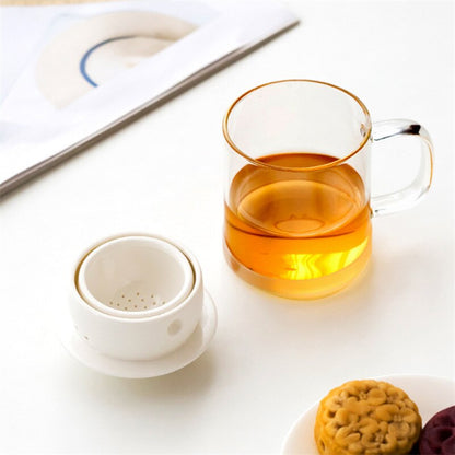 Astronomic Planet Pattern Ceramic Teapot