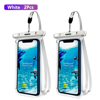 Waterproof Phone Pouch with Clear View Screen Protector