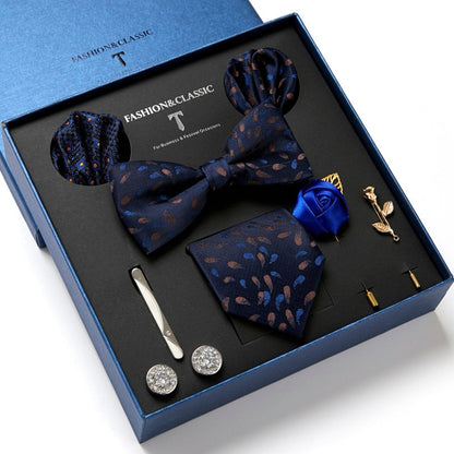 Premium Men's Tie Set in Elegant Gift Box