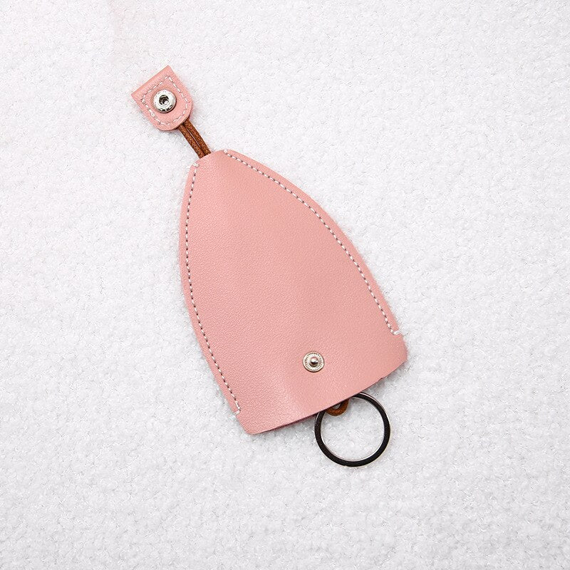 Colorful Fruit Leather Keychain Holder