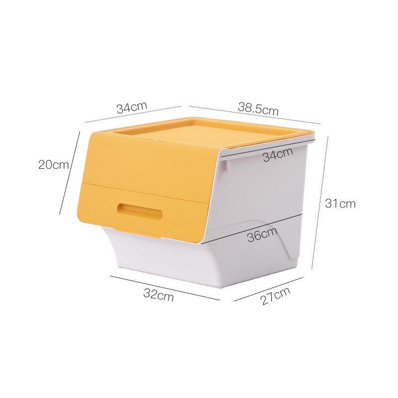 Collapsible Childrens Plastic Storage Container