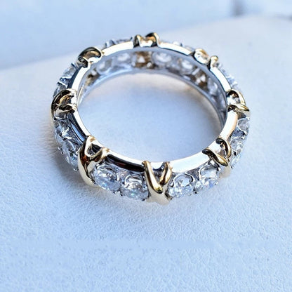 Unique Handcrafted Eternal Zircon Stone Ring