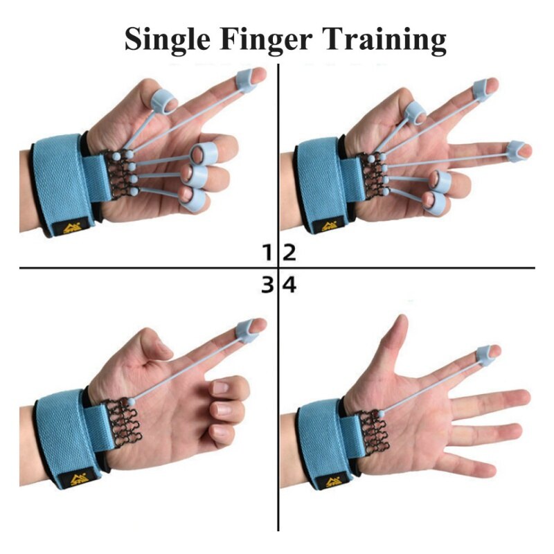 Hand Grip Finger Exerciser Strength Trainer