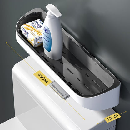 Space Saving Wall Shelf for Bathroom Storage