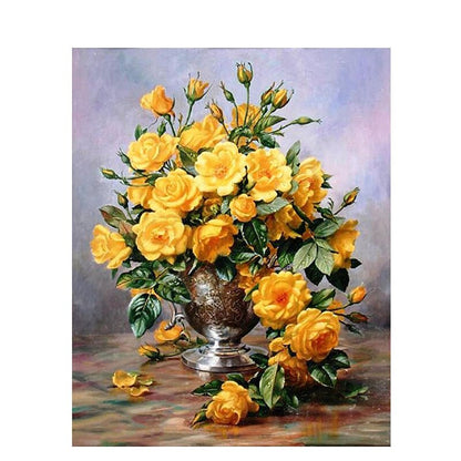 Colorful Floral Art Kit