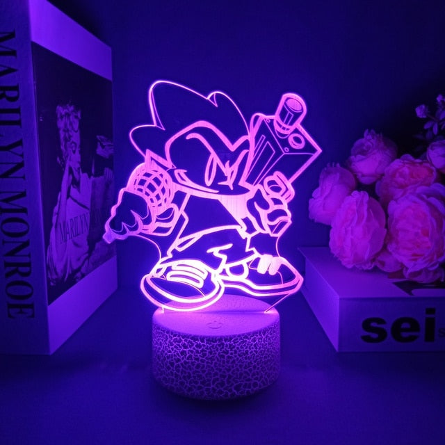 Colorful LED Gaming Night Light