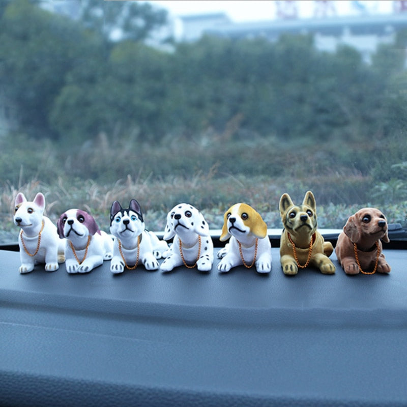 Funny Dog Bobble Car Accessory
